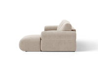 Hjørnesofa venstre Ophelia – fløyel / 297 × 164 cm