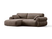 Hjørnesofa Ophelia – fløyel venstre / 236 × 164 cm