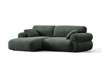 Hjørnesofa Ophelia – fløyel venstre / 236 × 164 cm
