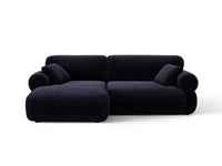 Hjørnesofa Ophelia – fløyel venstre / 236 × 164 cm