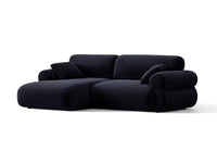 Hjørnesofa Ophelia – fløyel venstre / 236 × 164 cm