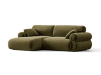 Hjørnesofa Ophelia – fløyel venstre / 236 × 164 cm