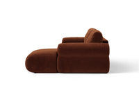 Hjørnesofa Ophelia – fløyel venstre / 236 × 164 cm