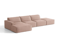 Modulhjørnesofa Jodie – 341 × 162 cm