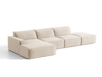 Modulhjørnesofa Jodie – 341 × 162 cm