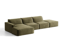 Modulhjørnesofa Jodie – 341 × 162 cm