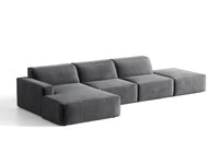 Modulhjørnesofa Jodie – 341 × 162 cm