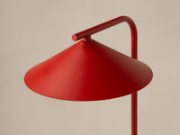 Gulvlampe Nocte – vinrød