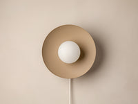 Vegglampe Mist – metall / hvit