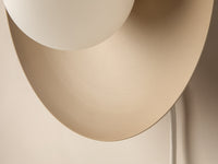 Vegglampe Mist – metall / hvit