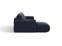 Hjørnesofa venstre Ophelia – fløyel / 297 × 164 cm