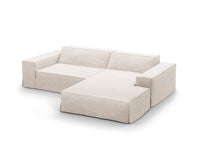 Modulær hjørnesofa Jodie – 224 × 162 cm