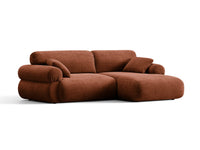 Hjørnesofa Ophelia – fløyel venstre / 236 × 164 cm
