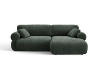 Hjørnesofa Ophelia – fløyel venstre / 236 × 164 cm