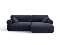 Hjørnesofa Ophelia – fløyel venstre / 236 × 164 cm