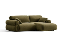 Hjørnesofa Ophelia – fløyel venstre / 236 × 164 cm