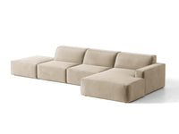Modulhjørnesofa Jodie – 341 × 162 cm