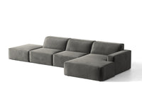 Modulhjørnesofa Jodie – 341 × 162 cm
