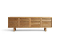 TV-skap Wiley – tre / naturlig eik / eik / 40x54x160