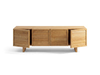 TV-skap Wiley – tre / naturlig eik / eik / 40x54x160