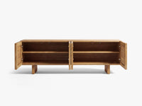 TV-skap Wiley – tre / naturlig eik / eik / 40x54x160
