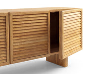 TV-skap Wiley – tre / naturlig eik / eik / 40x54x160