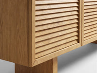 TV-skap Wiley – tre / naturlig eik / eik / 40x54x160
