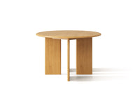 Spisebord Charlotte – tre / naturlig eik / eik / 120x76x120