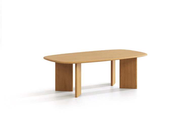 Sofabord Charlotte – tre / naturlig eik / 60x40x120