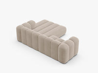 Lupine hjørnesofa 3-seter 177 x 230 cm, høyre – Elegant modulsofa med buet design