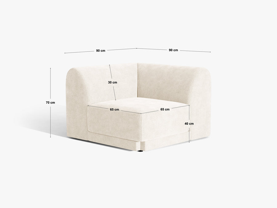 Hjørnemodulsofa Miley