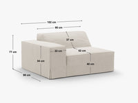 Modulsofa Jodie – 102 × 99 cm