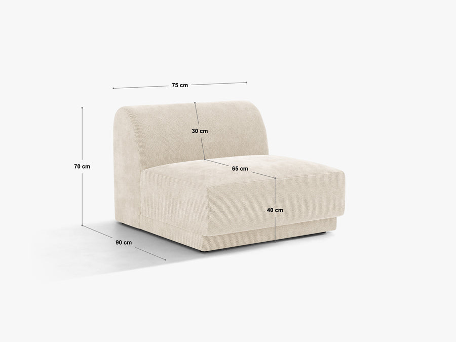 Lenestol Miley – 75 × 90 cm