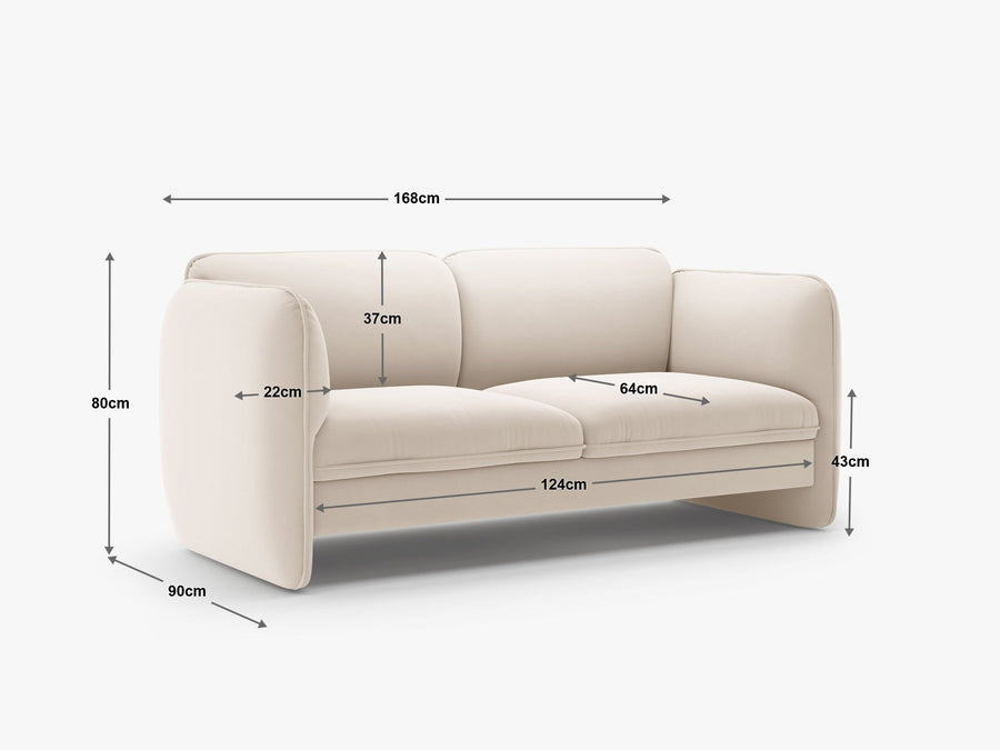 Sofa Georgia – 168 × 90 cm
