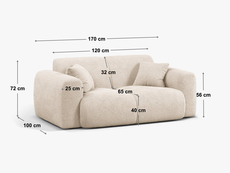 Sofa Molino – 170 × 100 cm