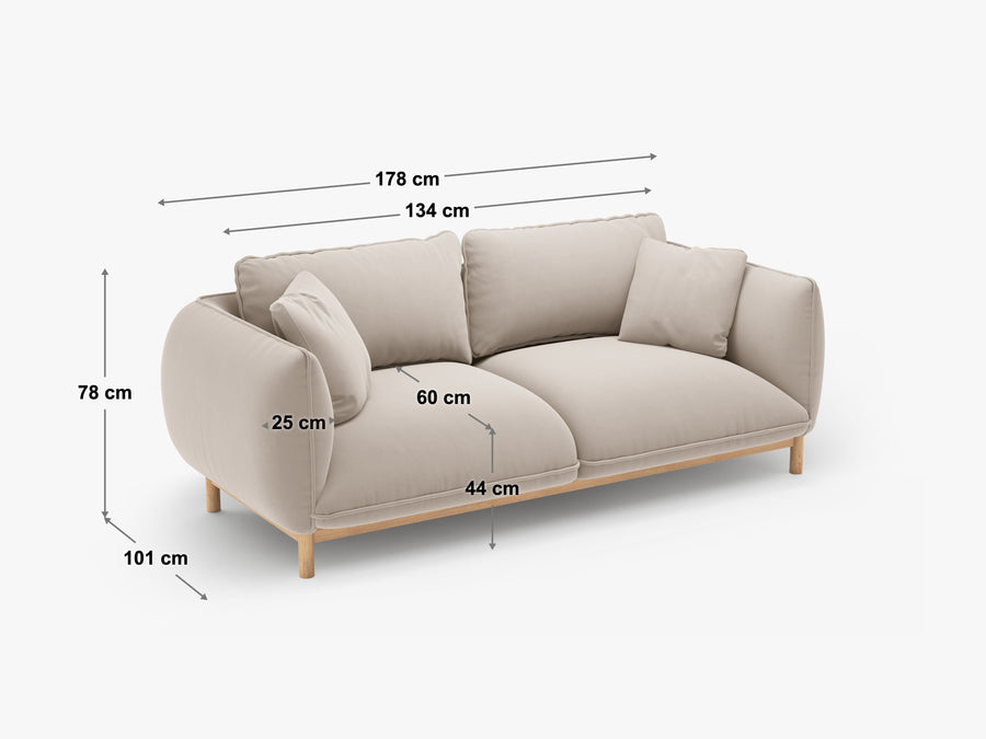 Sofa Ada – 178 × 101 cm