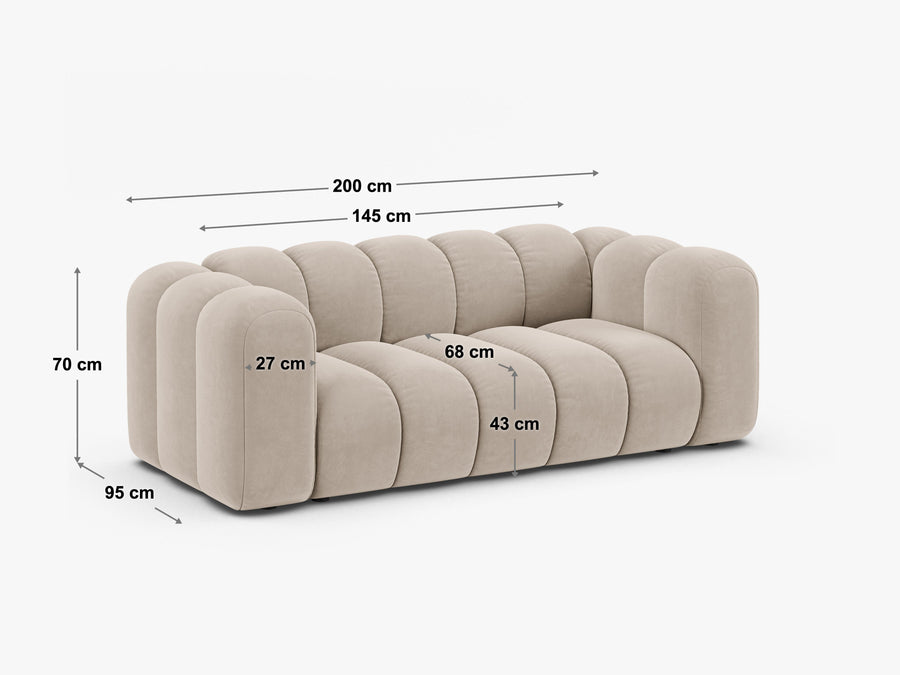 Modulsofa Lupine – 200 × 95 cm
