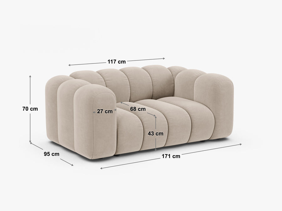 Modulsofa Lupine – 170 × 95 cm