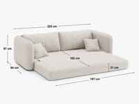 Sofa Dormi med sengefunksjon