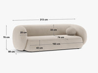 Modulsofa Kate – 213 × 99 cm
