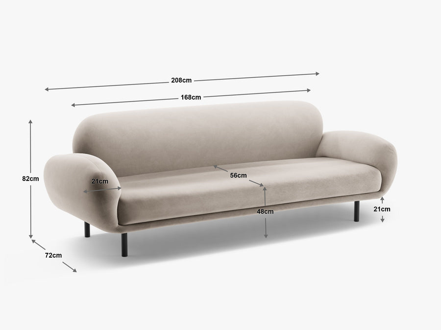 Sofa Poppy – 208 × 72 cm