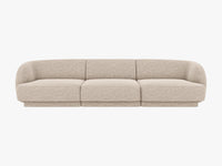 Miley 3-seter sofa i chenille – moderne eleganse og maksimal komfort