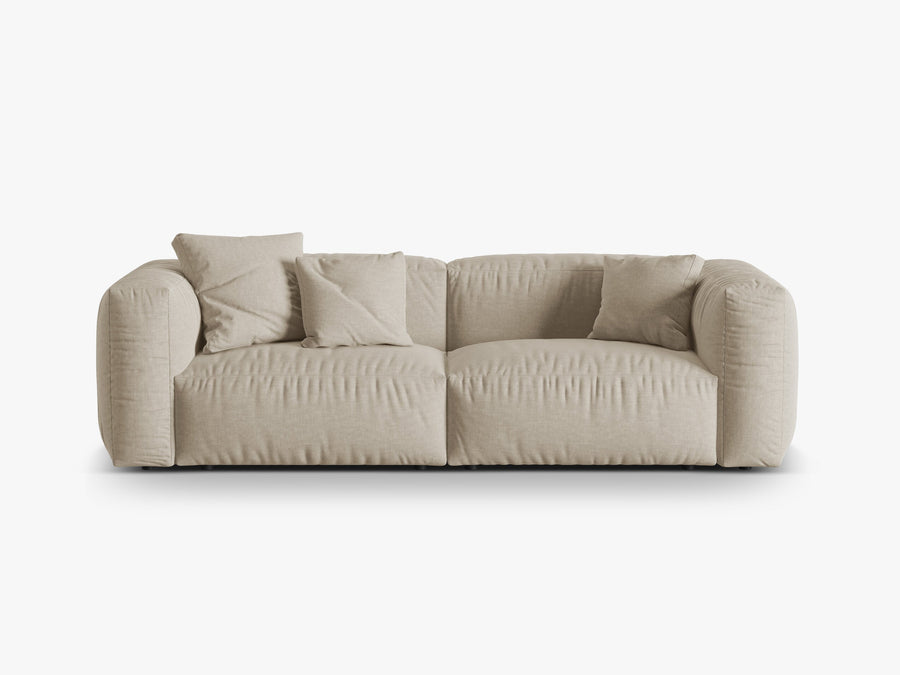 Martina 3-seters sofa 240 x 106 cm – myk som en sky, moderne som ditt hjem