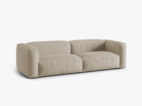 Martina 3-seters sofa 240 x 106 cm – myk som en sky, moderne som ditt hjem