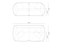 Modulsofa Chris – 220 × 100 cm