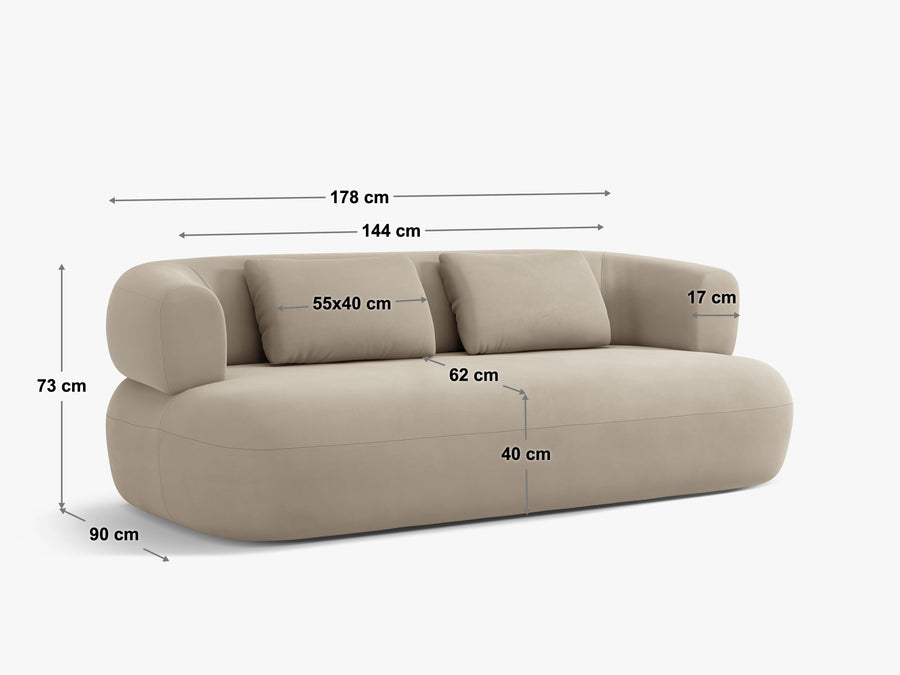 Sofa Jenny – 178 × 90 cm