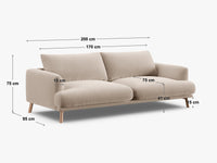 Sofa Naomi – 200 × 95 cm