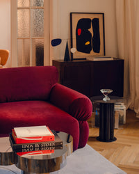 Sofa Ophelia – fløyel / 257 × 100 cm