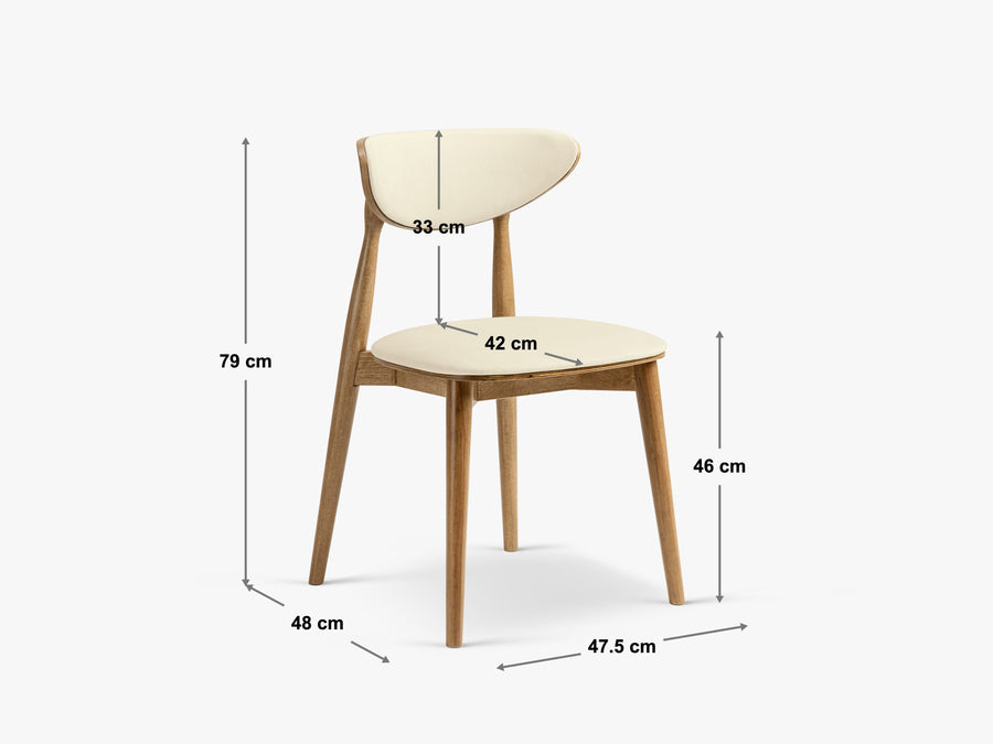 Rina Chair 47.5 × 48 cm