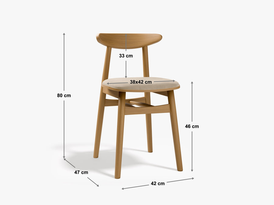 Stol Bony – 42 × 47 cm